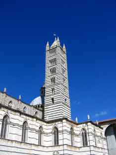 Catedral de Siena, construida a partir do 1260
