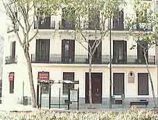 Casa natal de Ortega y Gasset, en Madrid (© webdianoia.com)